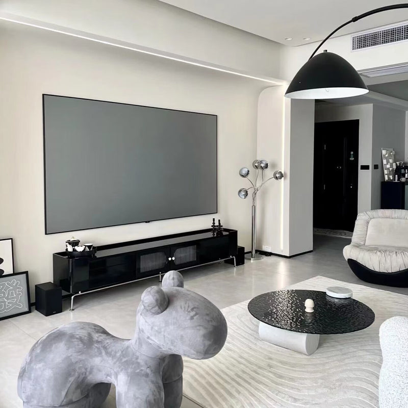 150 Inch FIXED Black DIAMOND WALL PROJECTION SCREEN | ISH Kuwait