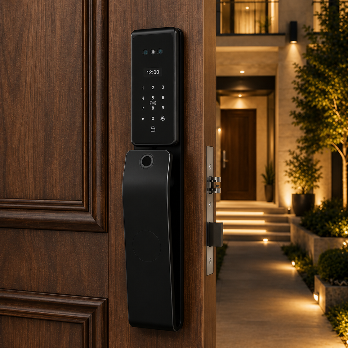 3D FACE RECOGNITION DOOR LOCK | ISH Kuwait