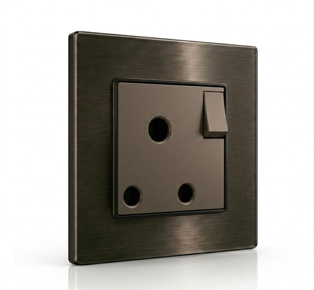 Premium Round Pin Socket - Stainless Steel