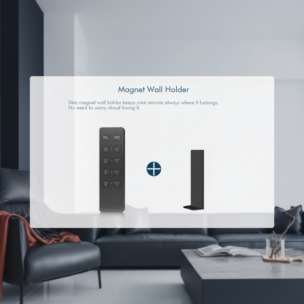 4 ZONES RF DIMMING REMOTE CONTROLLER | ISH Kuwait