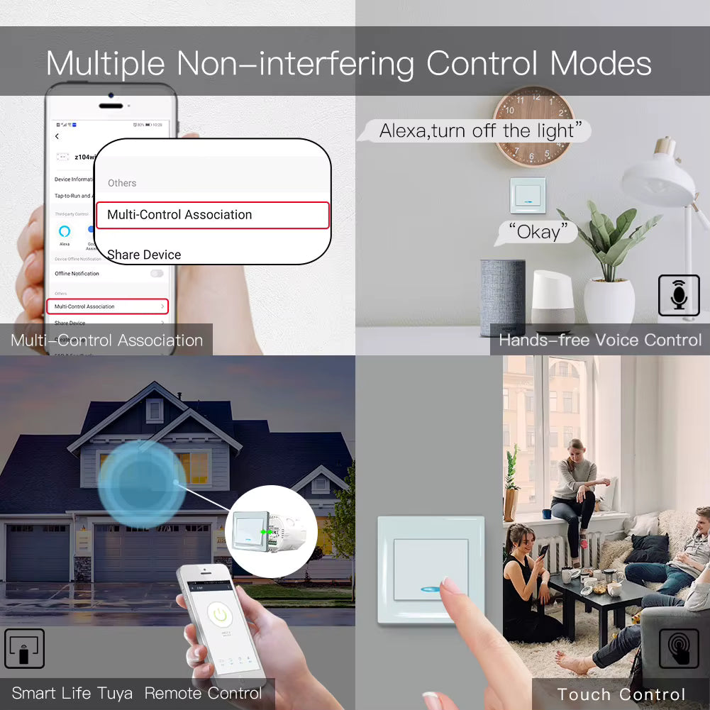 ZIGBEE 1 GANG HIDDEN MODULE