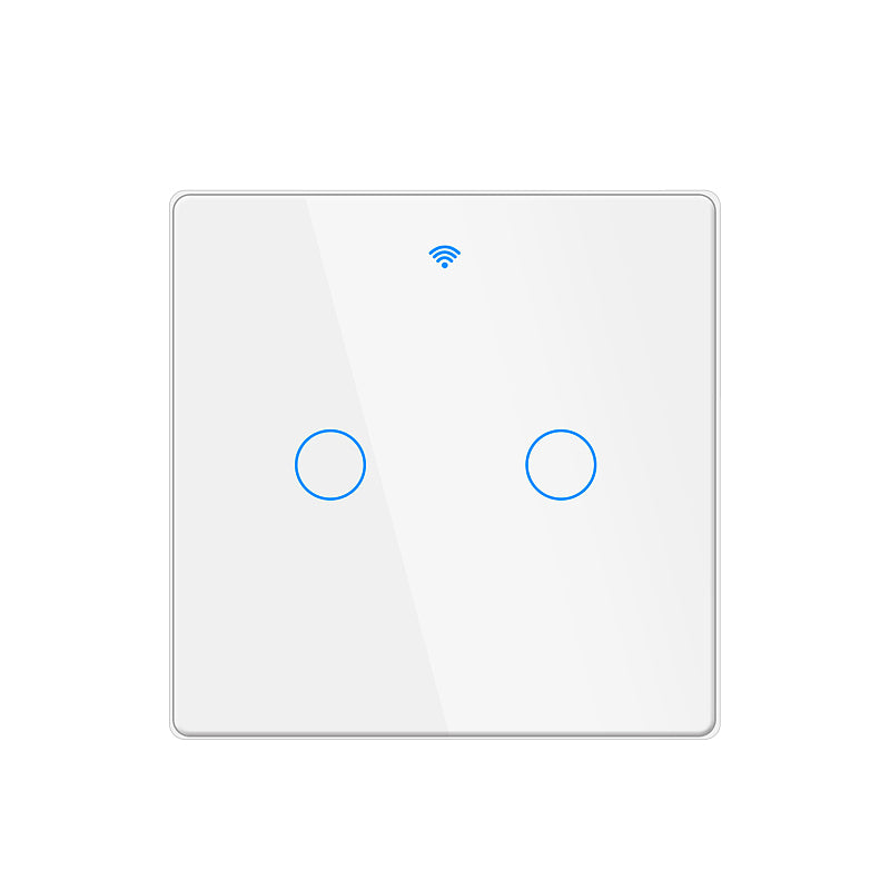 SMART GLASS WIFI TOUCH SWITCH -2 GANG
