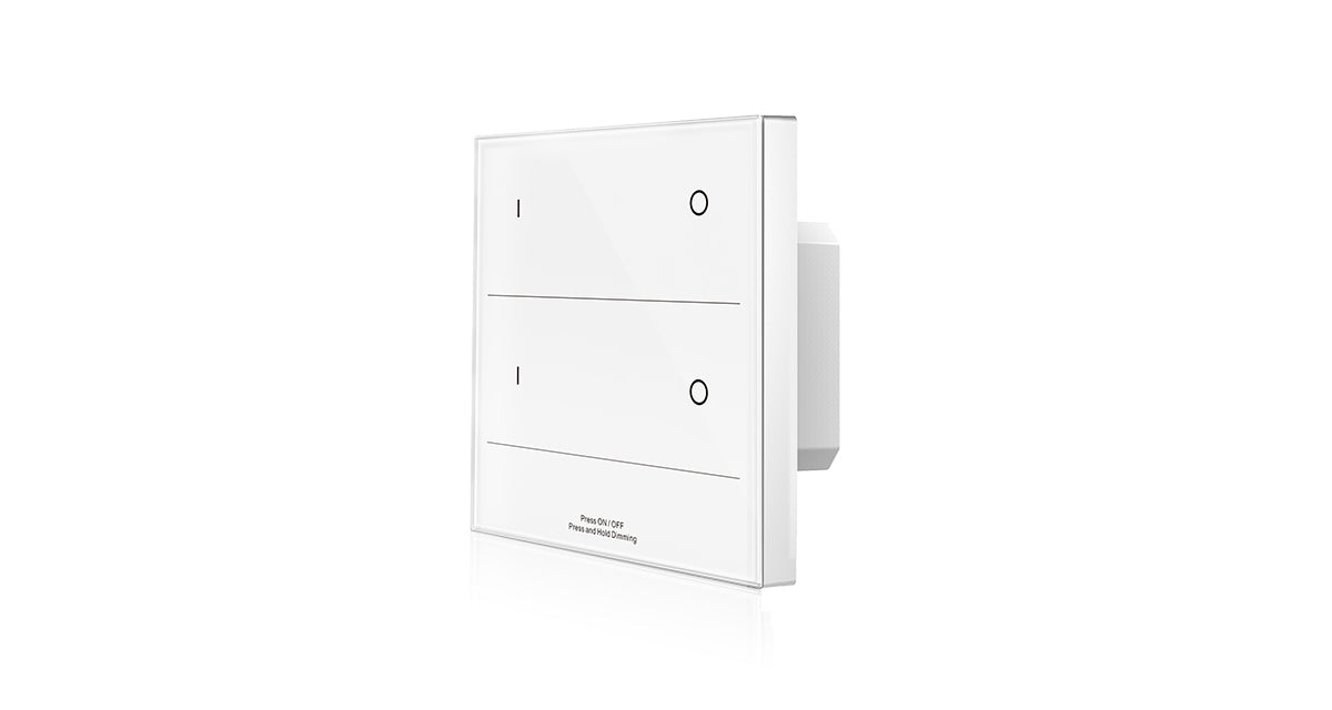 RF WIRELESS TOUCH DOUBLE ZONE SWITCH