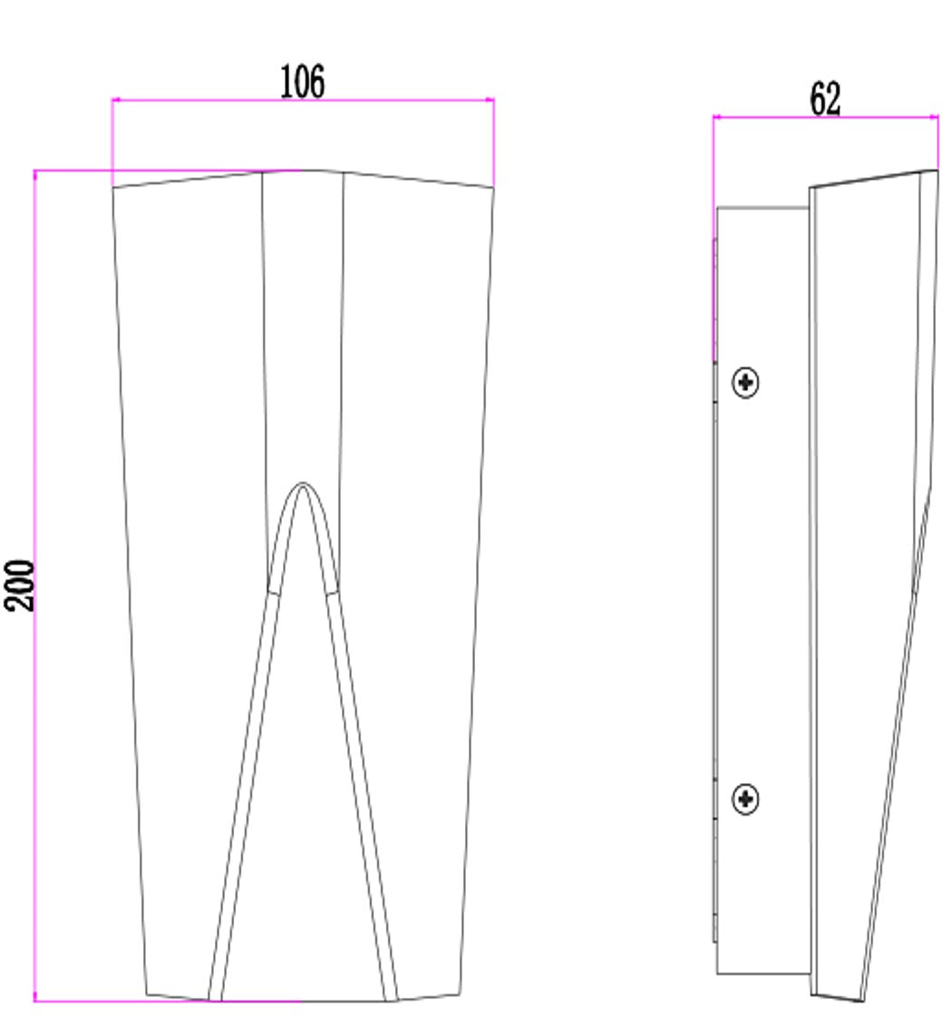 MODERN SLIM WALL LIGHT - 2 DIRECTION