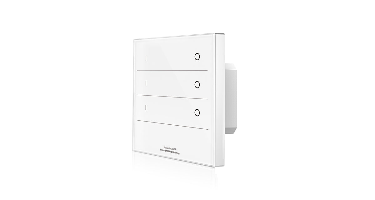 RF WIRELESS TOUCH TRIPLE ZONE SWITCH