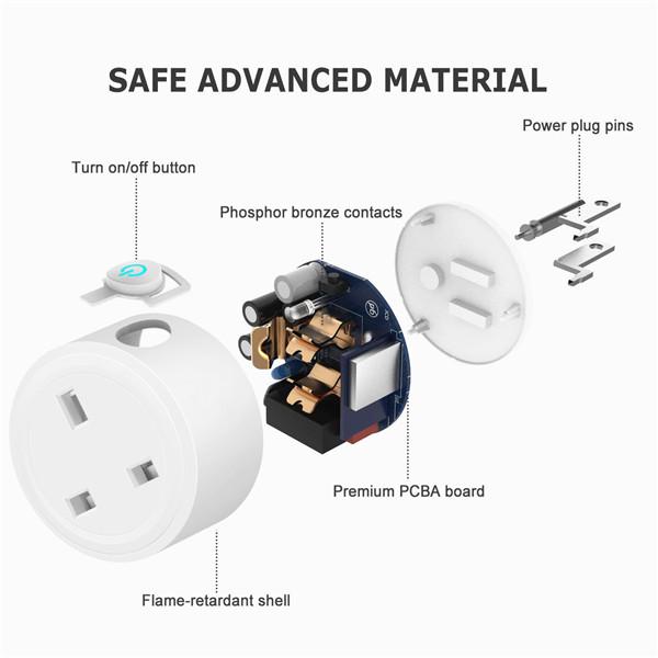 WIRELESS WIFI REMOTE CONTROL SMART SOCKET POWER PLUG
