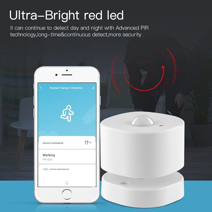 ZIGBEE INFRARED HUMAN LIGHT SENSOR