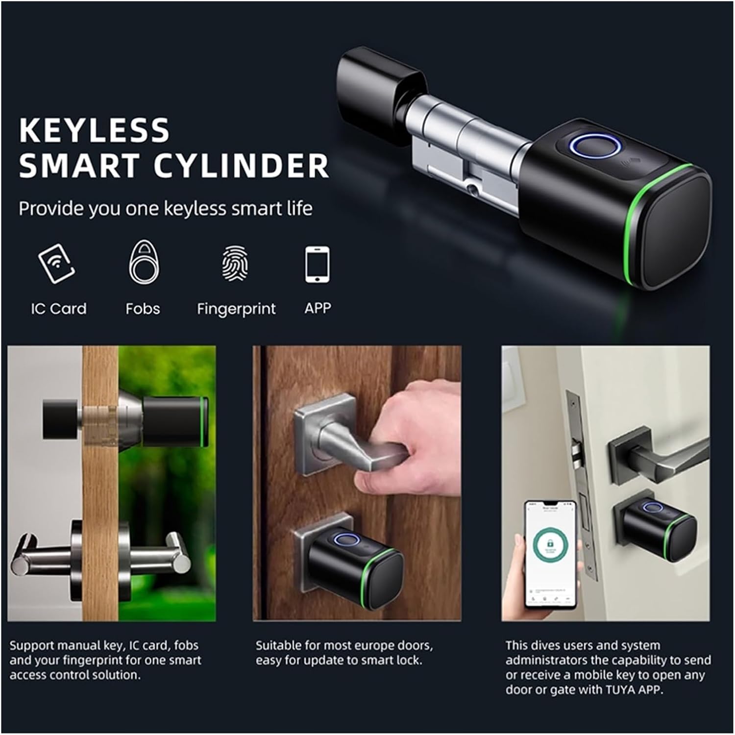 SMART MINI DOOR LOCK - CYLINDRICAL