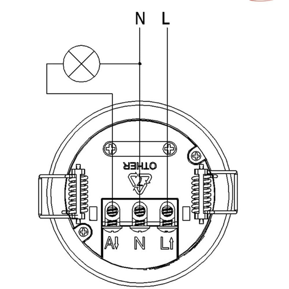 RECESSED MOTION SENSOR