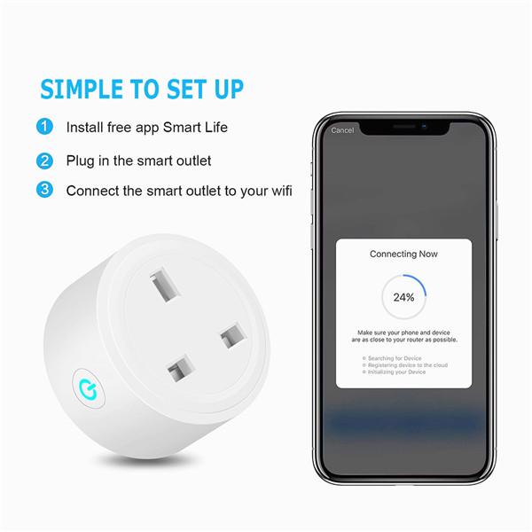 WIRELESS WIFI REMOTE CONTROL SMART SOCKET POWER PLUG