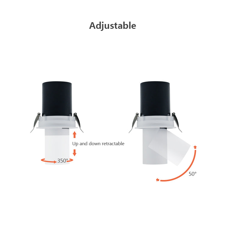 ADJUSTABLE CRI90 CREE DIMMABLE