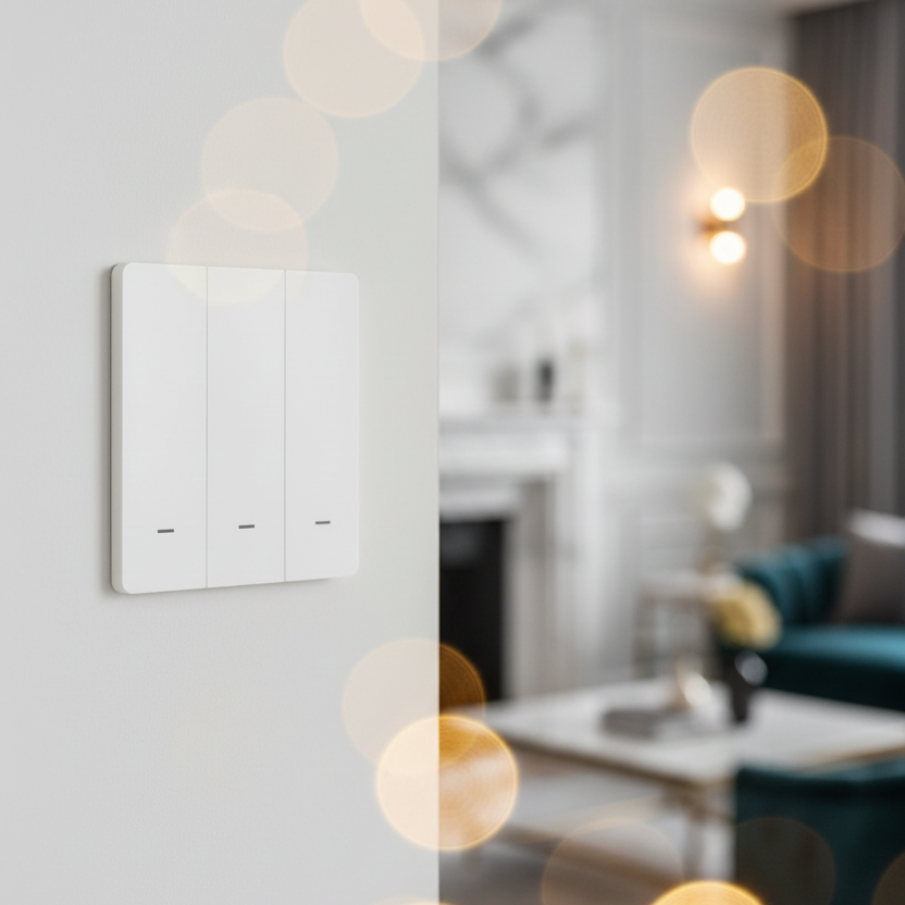 Battery Smart Scene Switch Zigbee3 Button | ISH Kuwait