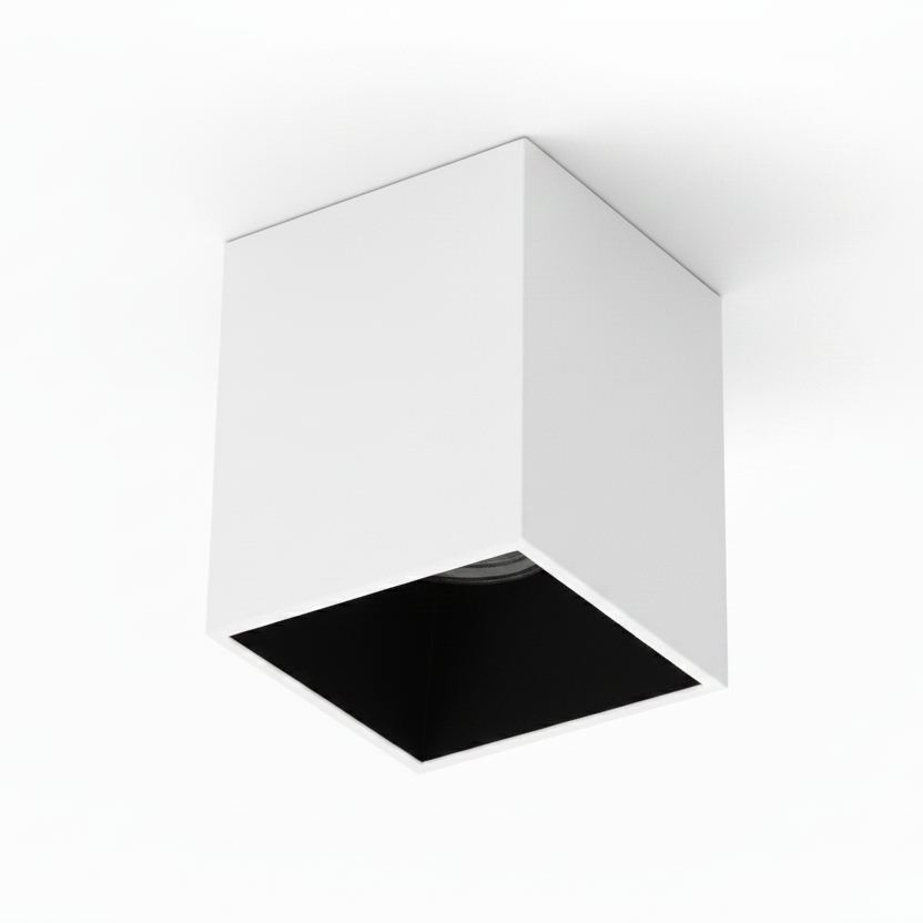 SINGLE CEILING MOUNTED SQUARE