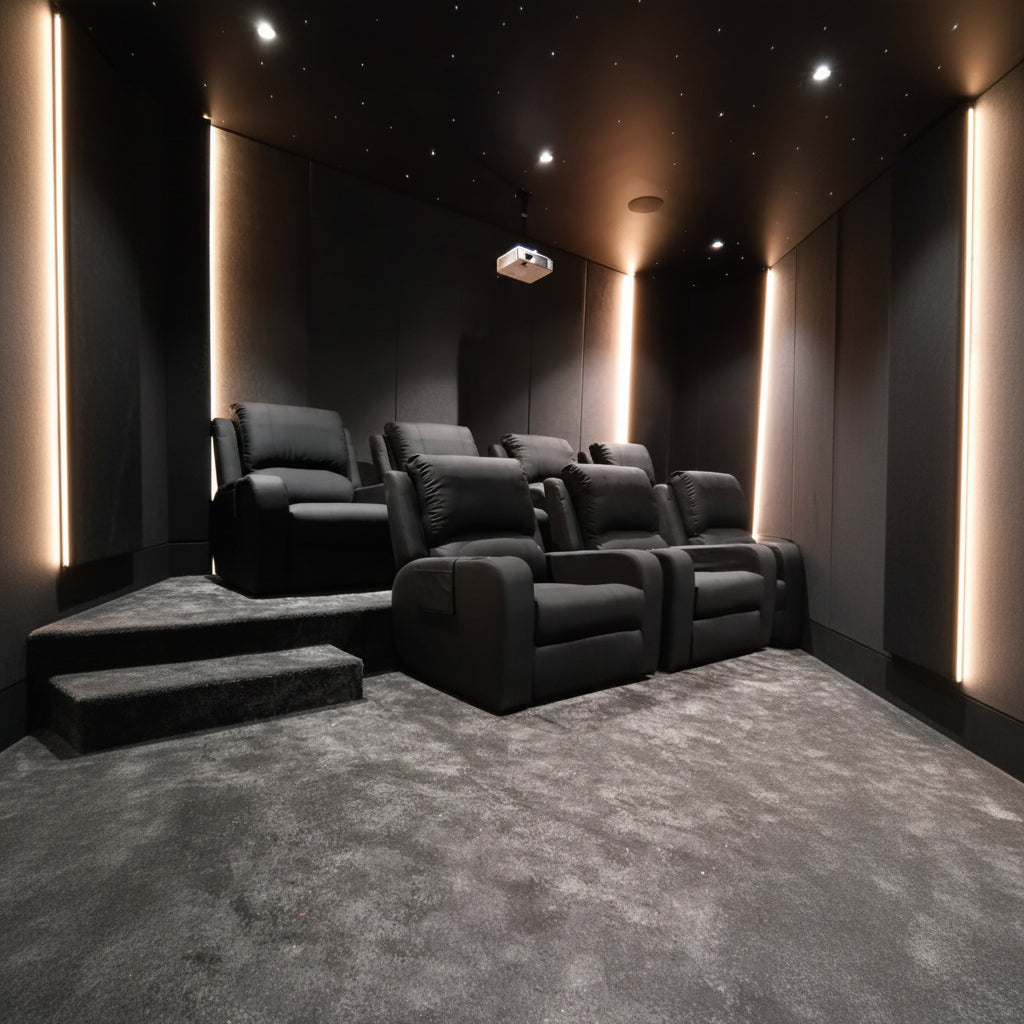 CINEMA ROOM ELECTRIC RECLINER - PHANTOM SINGLE | ISH Kuwait