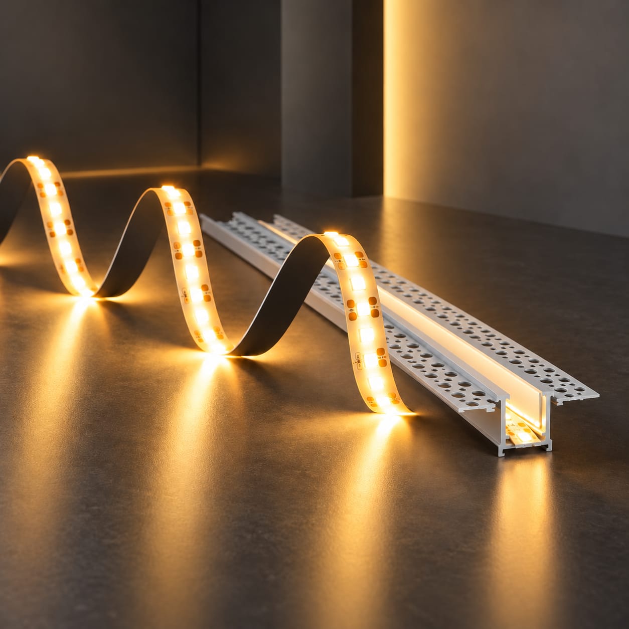 COB LED Strip 3000K Indoor use 5m/roll | ISH Kuwait