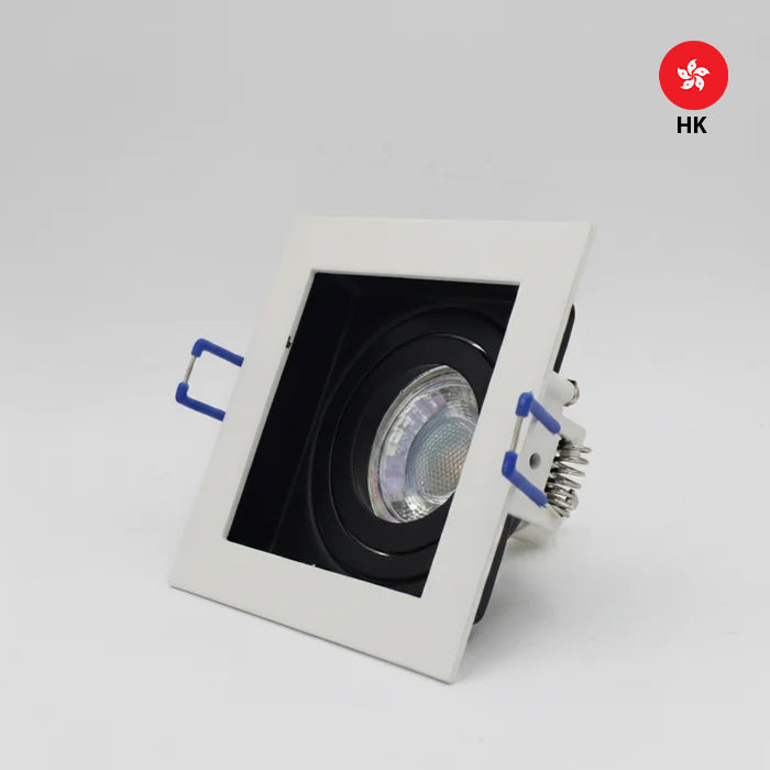 DOWNLIGHT ANTIGLARE FIXTURE - SQUARE | ISH Kuwait