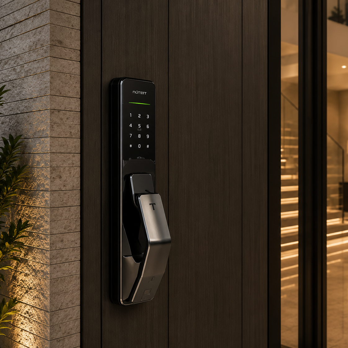 Luxury electric door lock for homes