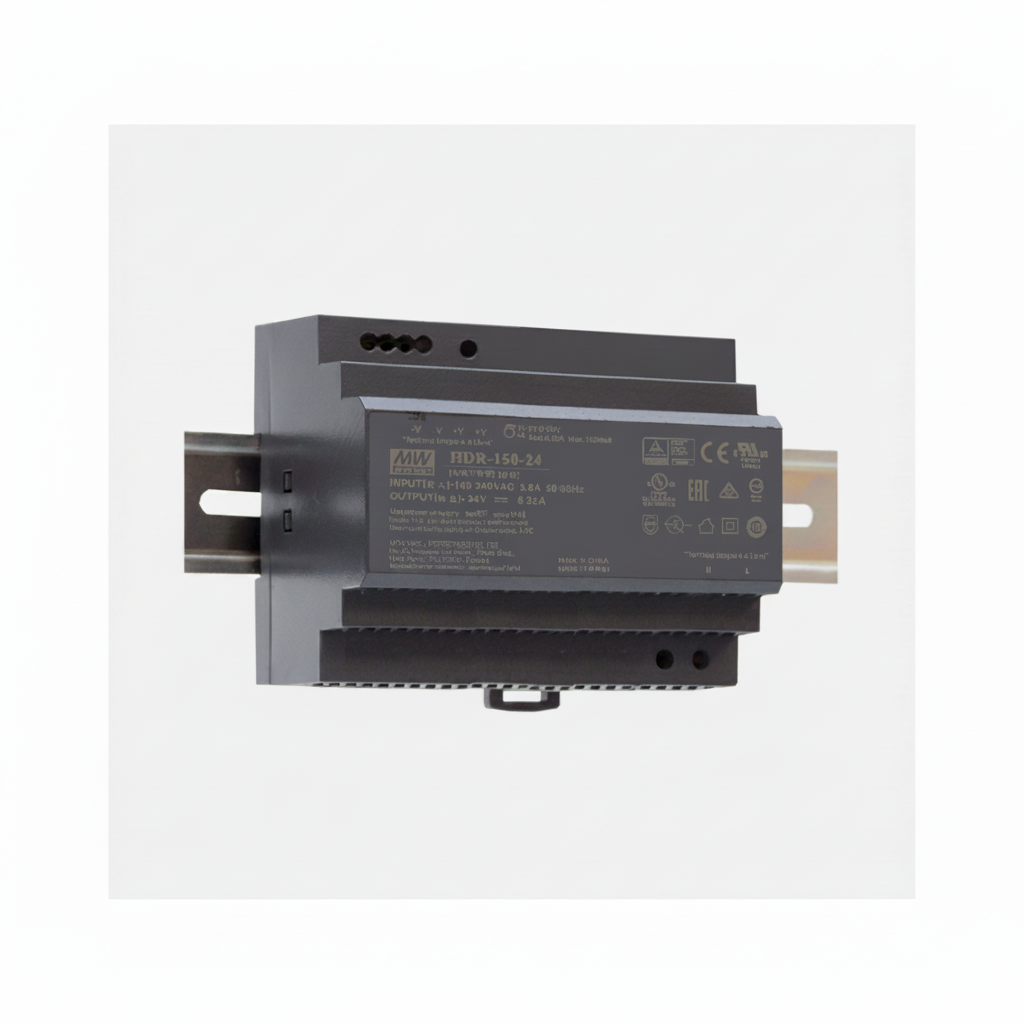Meanwell Power supply 24V 150 HDR | ISH Kuwait