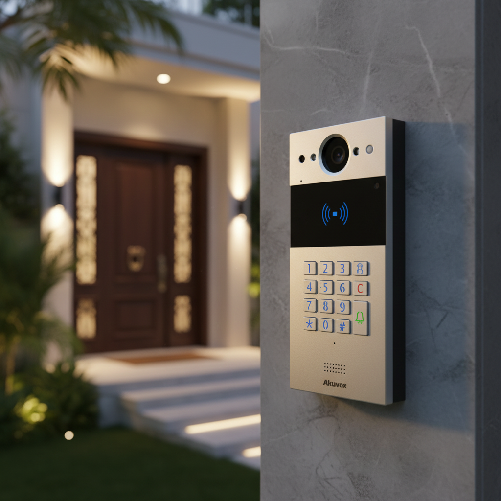 OUTDOOR SIP INTERCOM WITH KEYPAD | ISH Kuwait