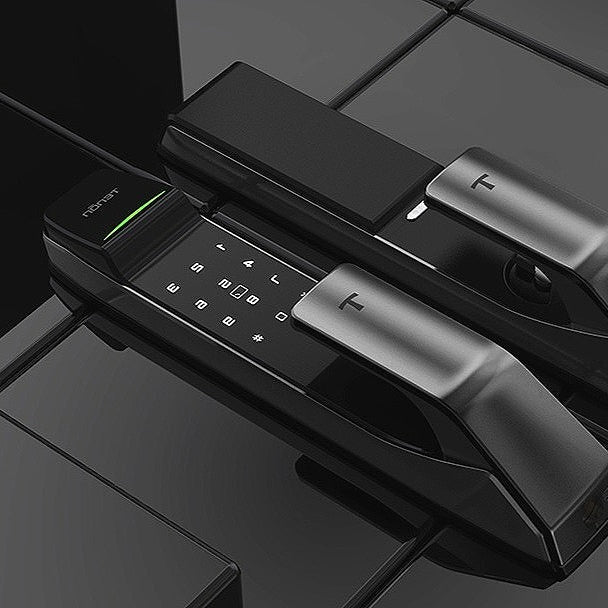 PUSH PULL SMART ELECTRIC DOOR LOCK | ISH Kuwait
