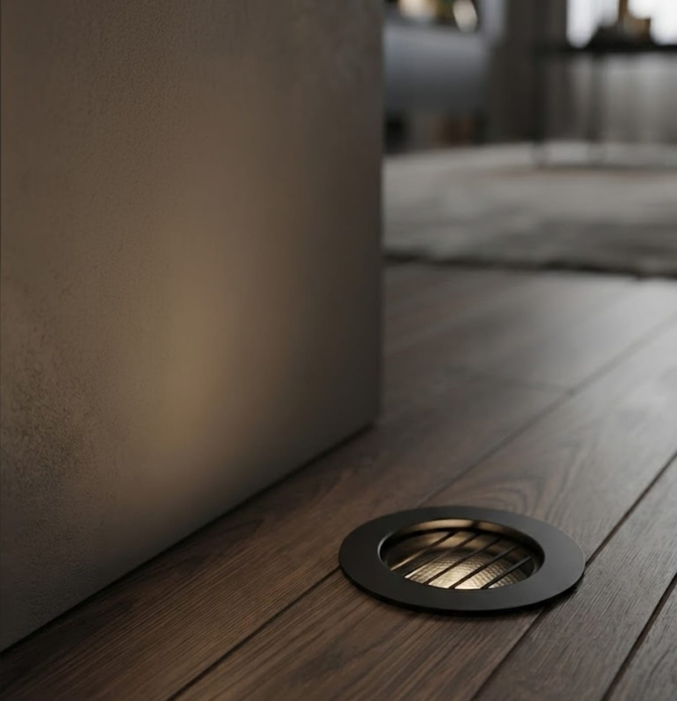 Phantom Black Mini Uplight - 2W 24VDC | ISH Kuwait