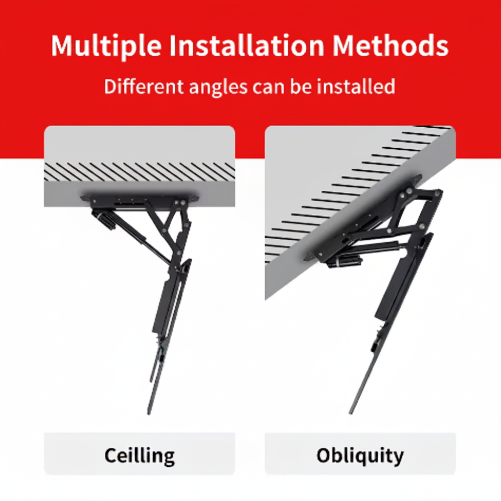 RETRACTABLE MOTORIZED TV MOUNT | ISH Kuwait