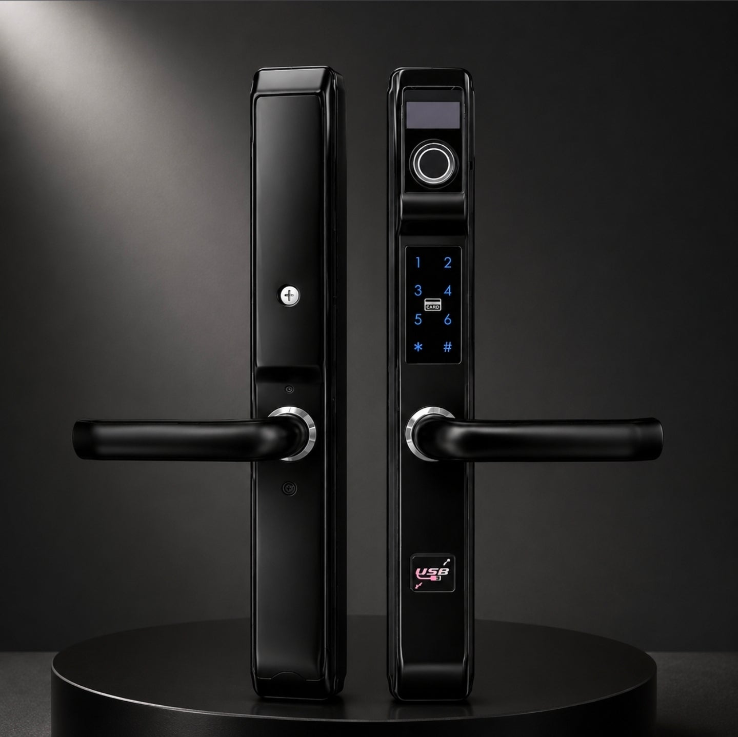 SLIM ALUMINUM ELECTRIC DOOR LOCK | ISH Kuwait