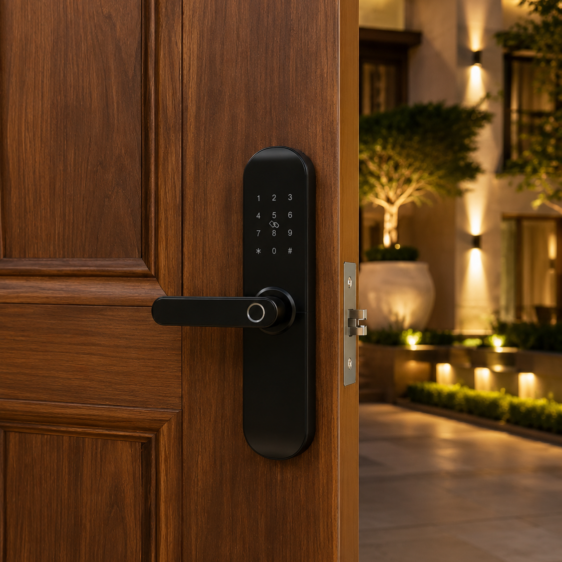 SMART WIFI ELECTRIC DOOR LOCK WITH APP | ISH Kuwait
