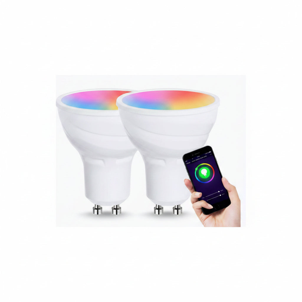 SMART WIRELESS RGBCW BULB - 5W GU10 | ISH Kuwait