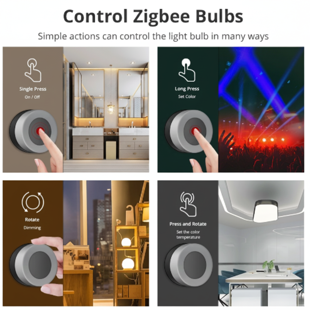 Zigbee Smart Knob Switch