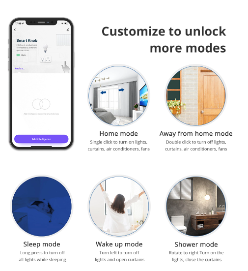 Zigbee Smart Knob Switch