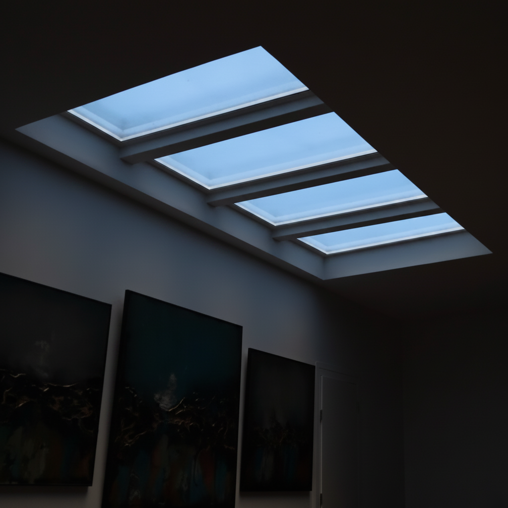 Smart Artificial Skylight - Rectangle 120×30cm | ISH Kuwait