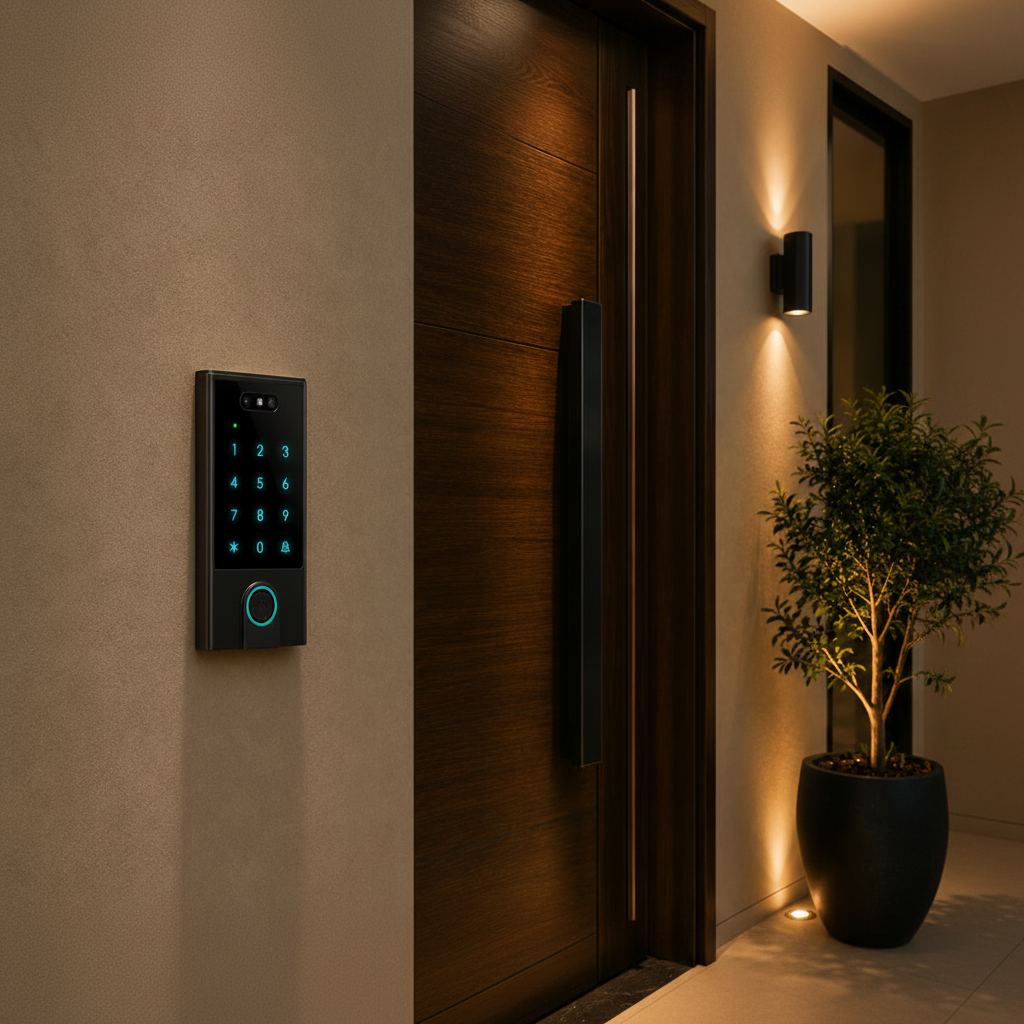 Smart Face Access Control Keypad | ISH Kuwait