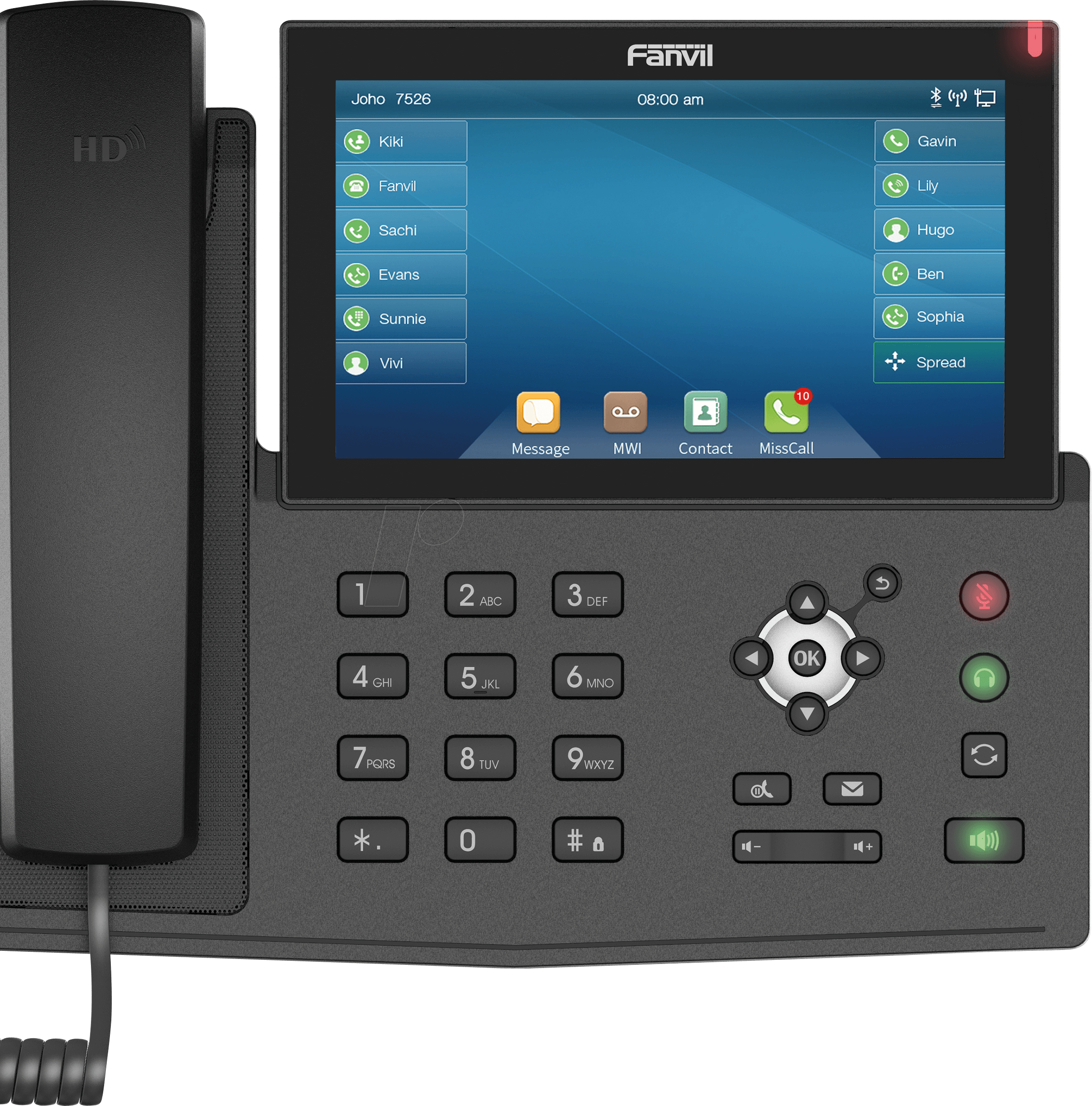 Smart Giga Dual 7-Inch Touch SIP Phone | ISH Kuwait