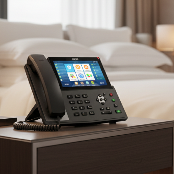 Smart Giga Dual 7-Inch Touch SIP Phone | ISH Kuwait
