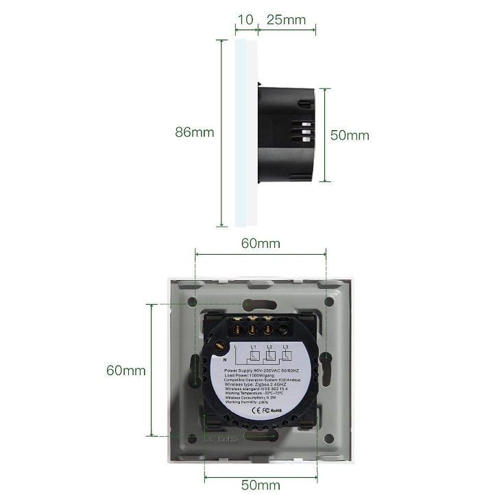 ZIGBEE SINGLE SWITCH | ISH Kuwait