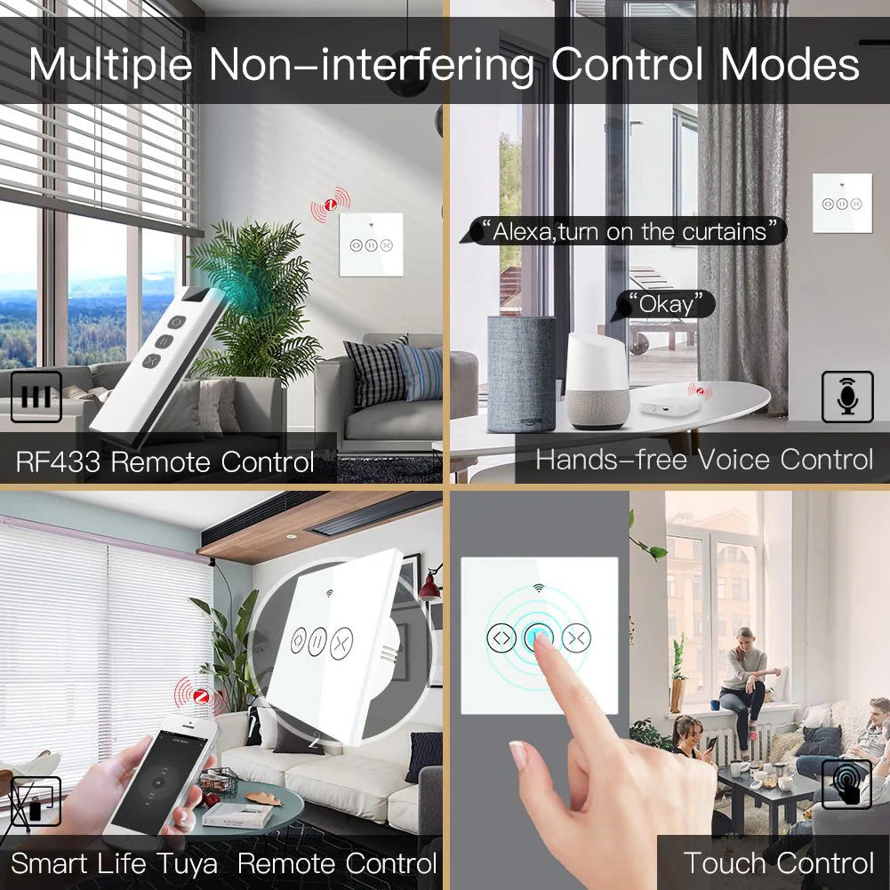 ZIGBEE SWITCH CURTAIN | ISH Kuwait