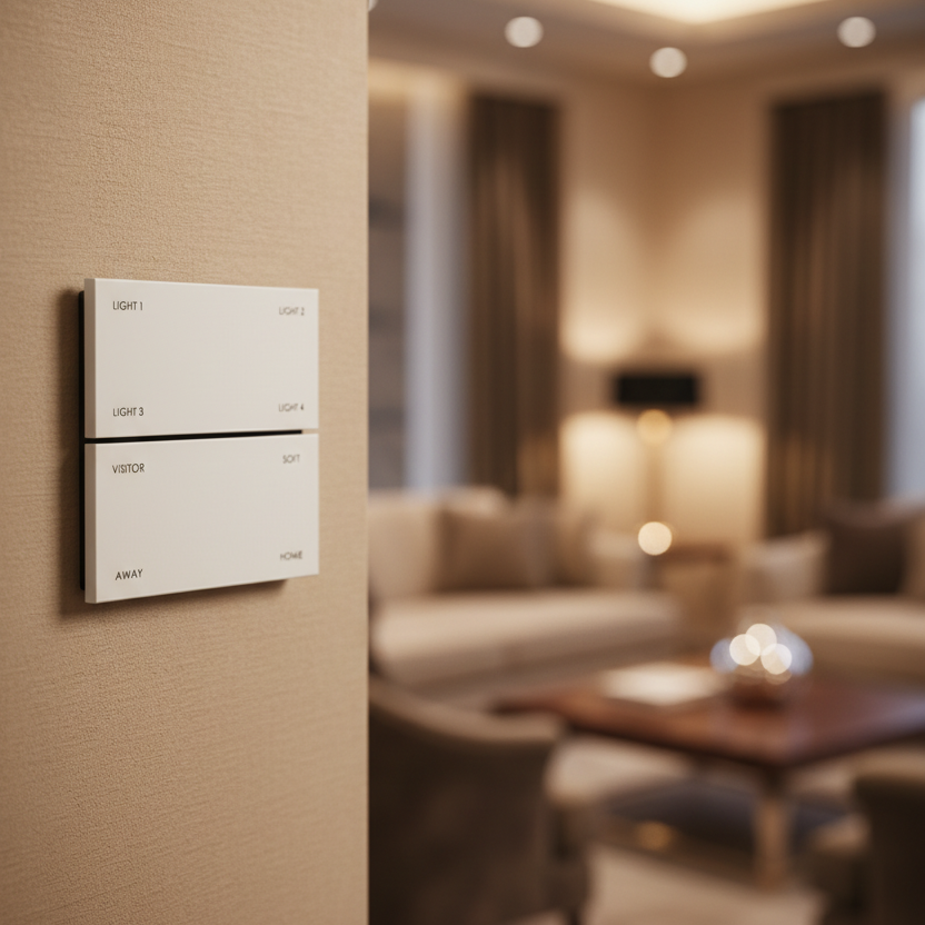 Zigbee 8-Button Mechanical Smart Switch Panel | ISH Kuwait