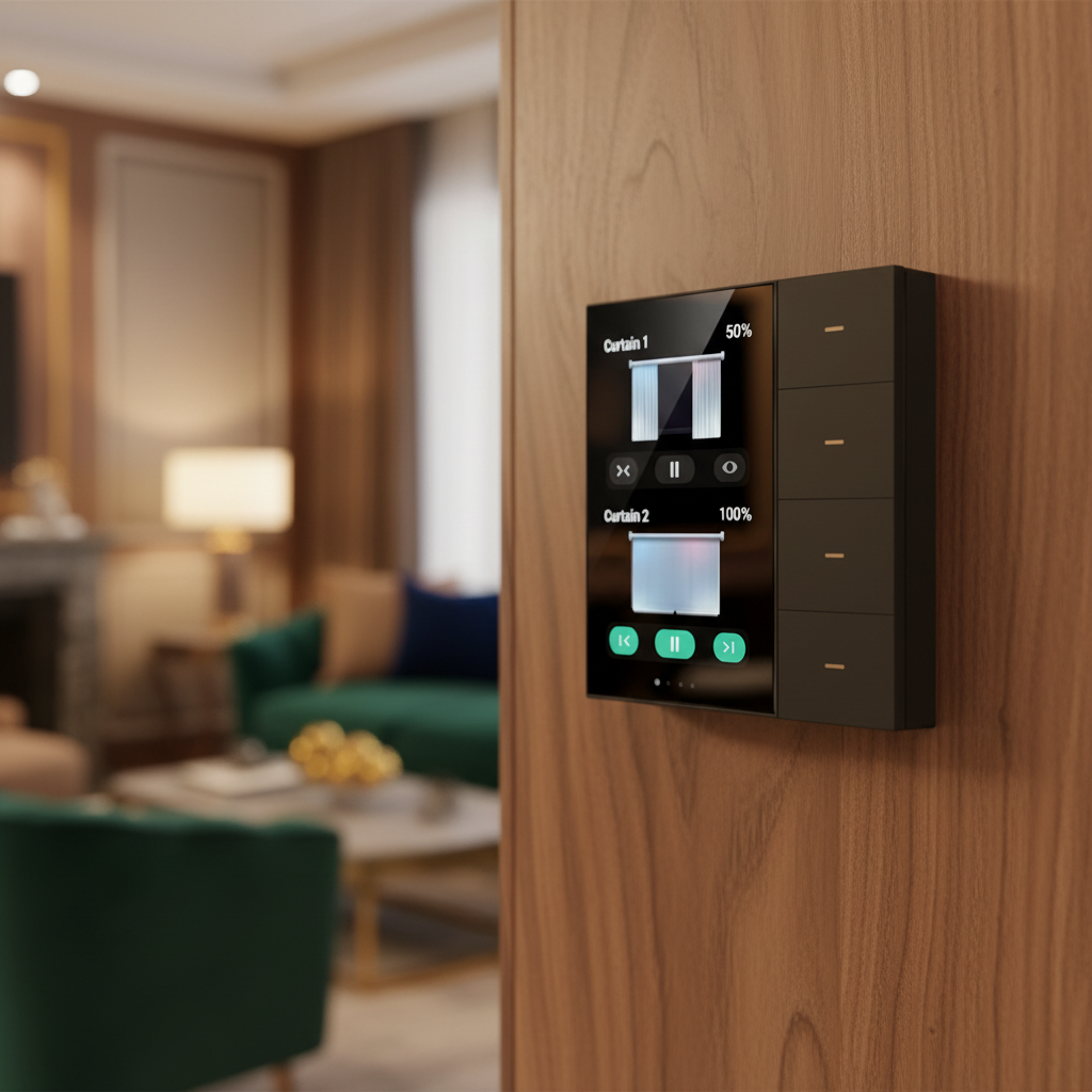 Zigbee Control Panel 4 Button Switch | ISH Kuwait
