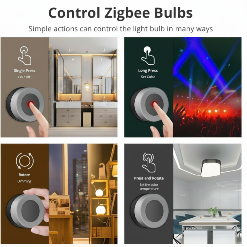 Zigbee Smart Knob Switch | ISH Kuwait