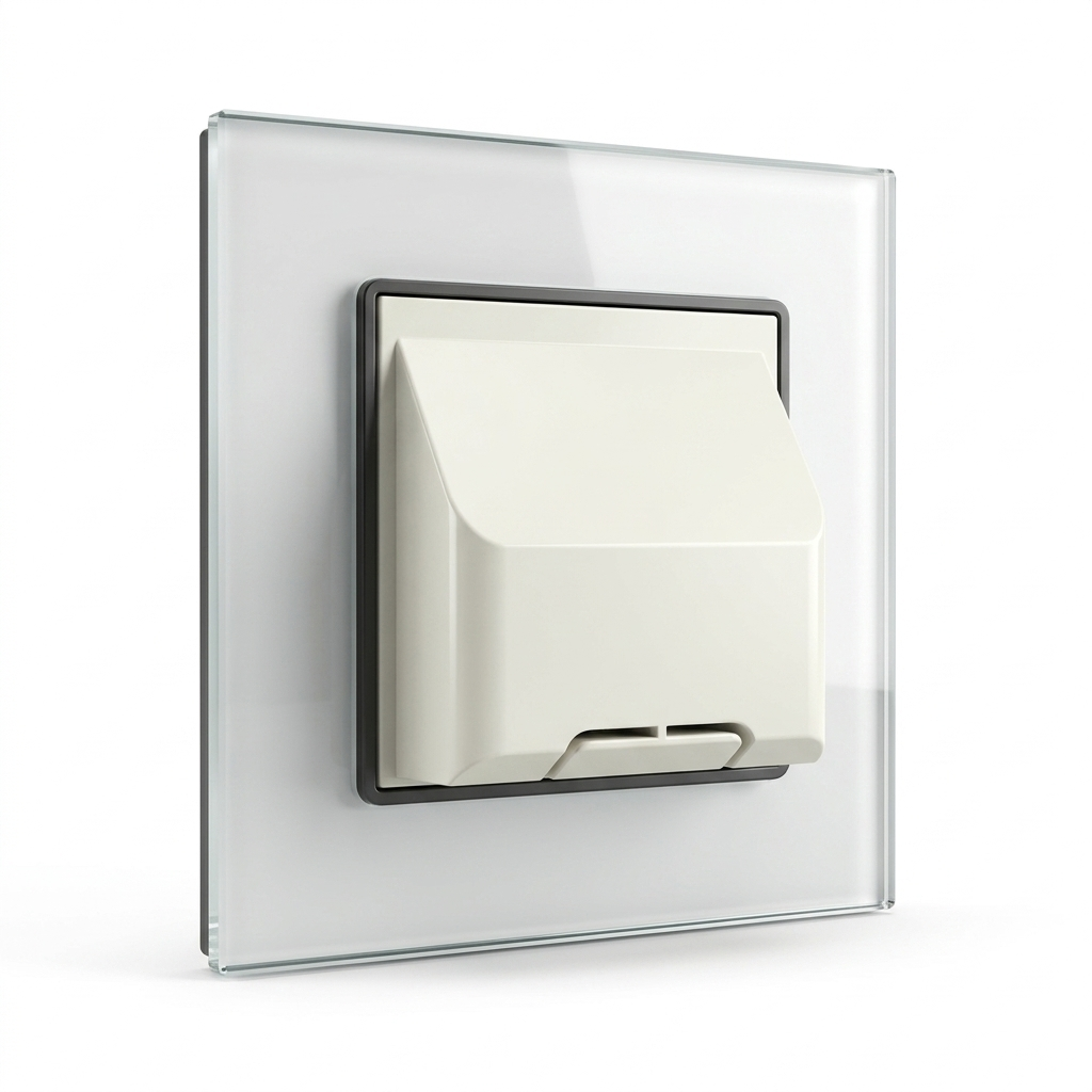 Premium 45A JB Switch - white glass
