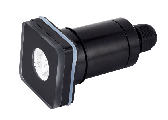 FRAMELESS SQUARE UPLIGHT - 3W