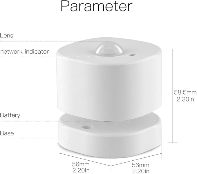 ZIGBEE  INFRARED HUMAN LIGHT SENSOR