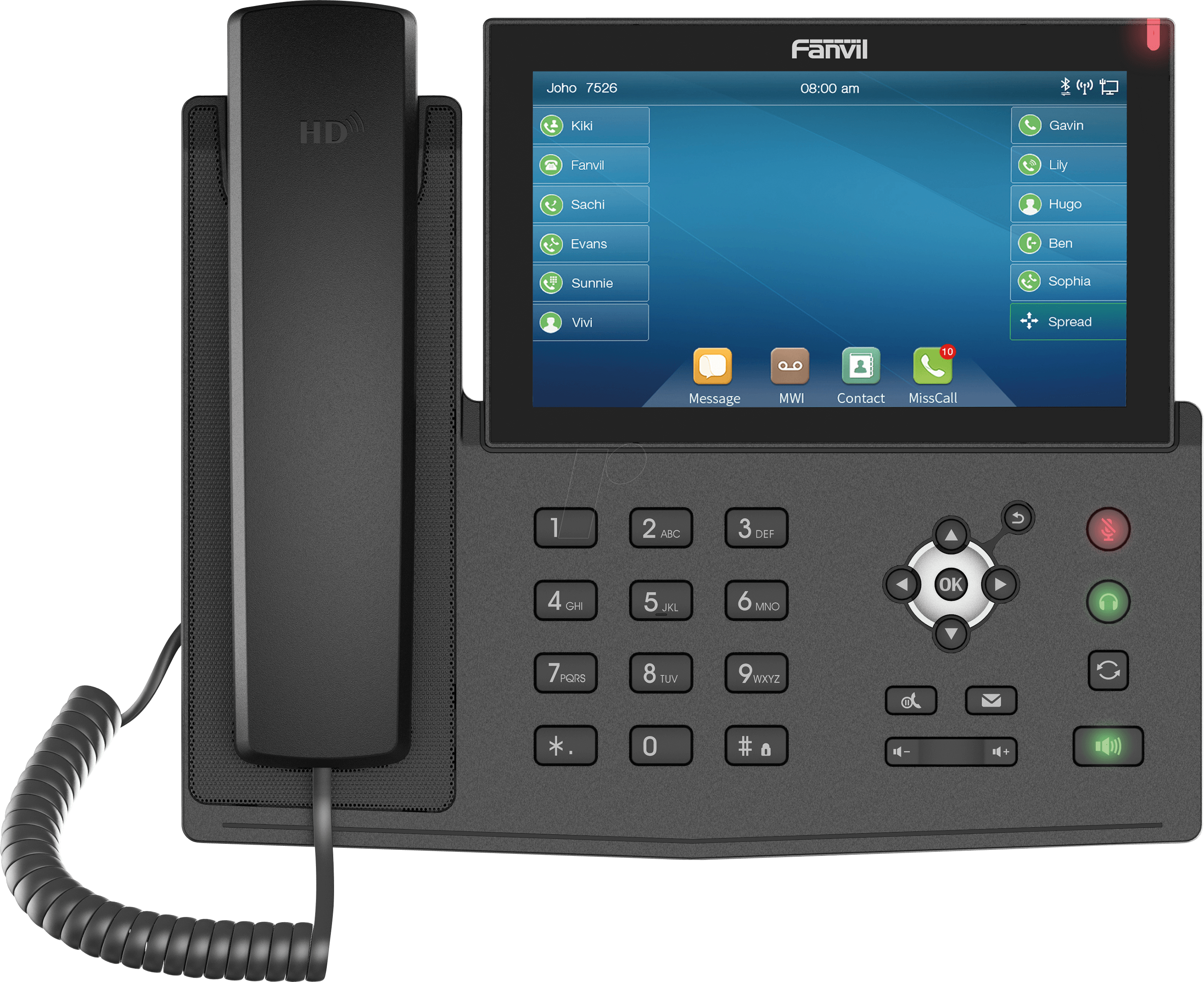 SMART GIGA DUAL 7INCH TOUCH SIP PHONE