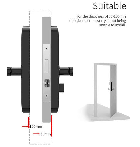 SMART WIFI ELECTRIC DOOR LOCK WITH APP