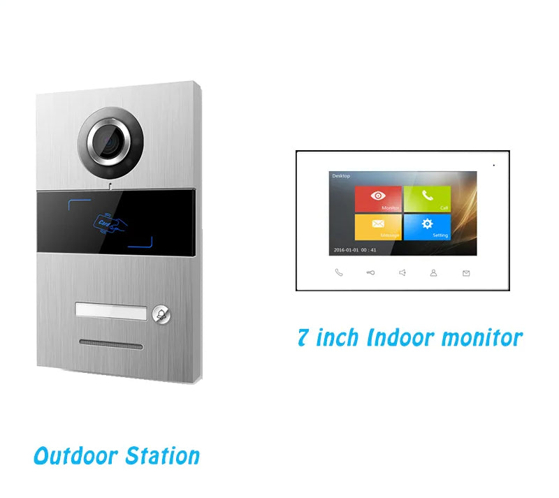 OUTDOOR SIP  RECESSED INTERCOM