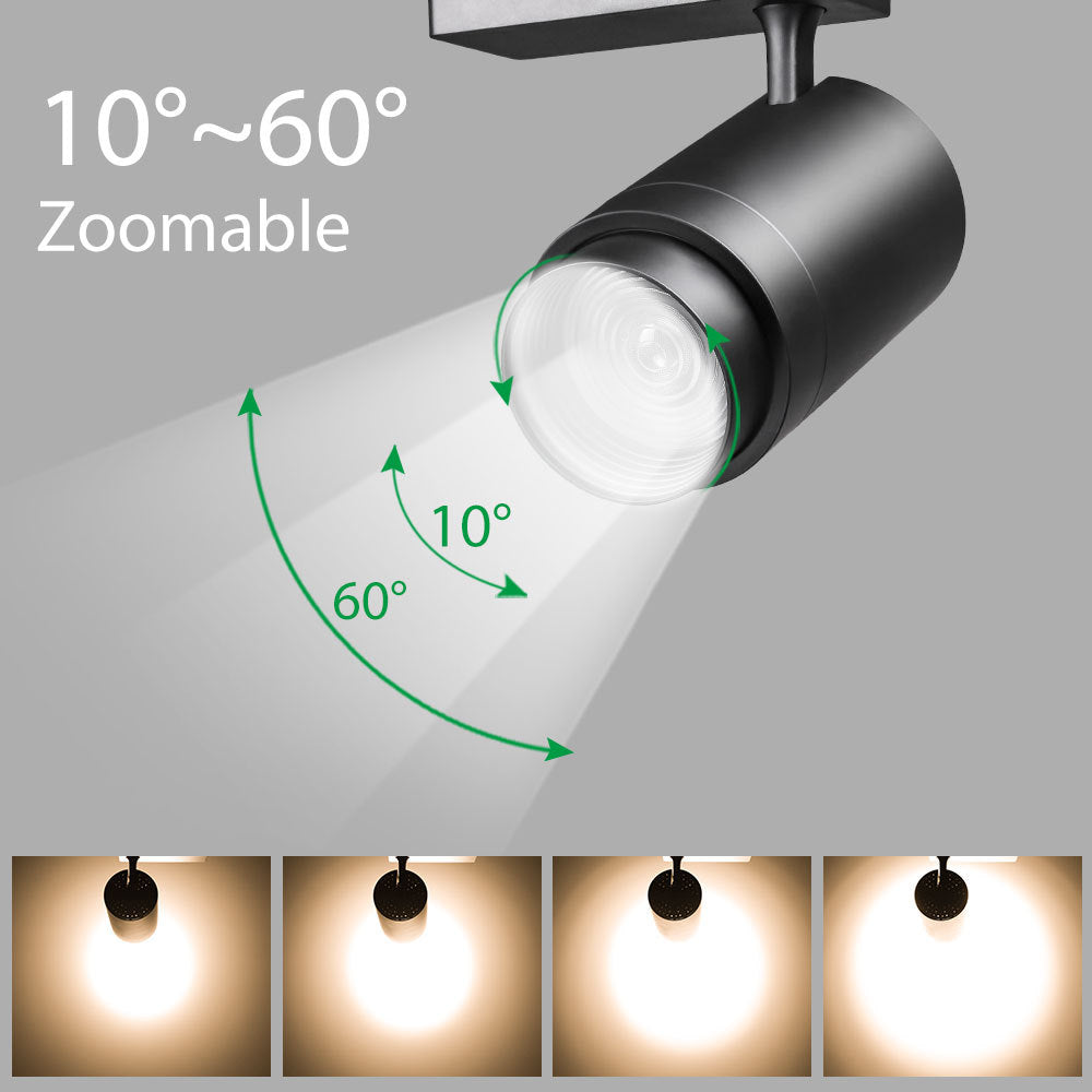 ZOOM DIMMABLE TRACK LIGHT - MODERN