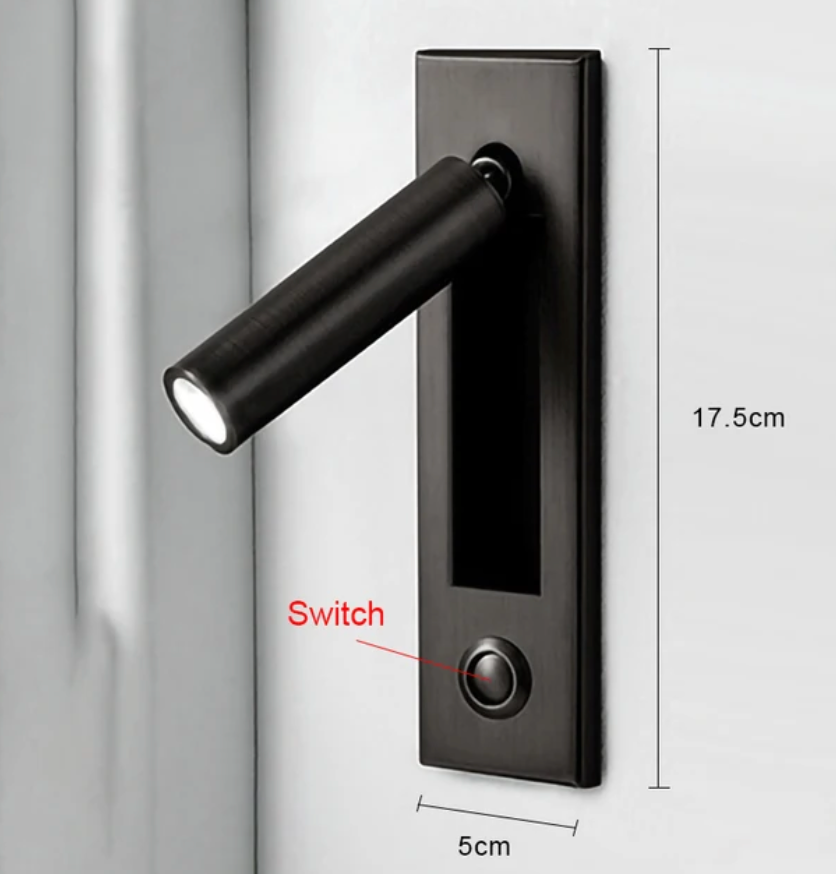 HIDDEN RECESSED READING LIGHT