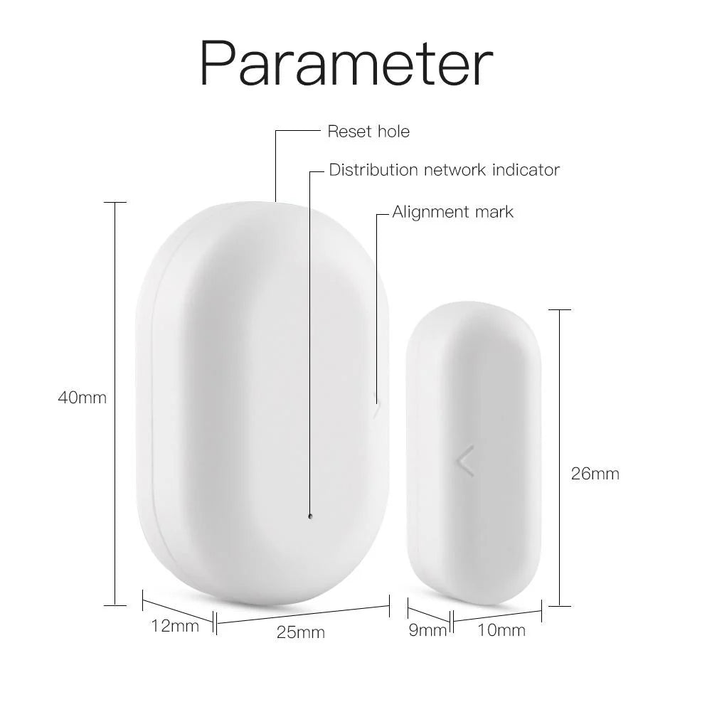 حساس مغناطيسي لبوابة Zigbee