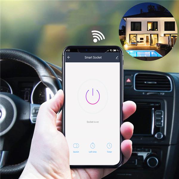 WIRELESS WIFI REMOTE CONTROL SMART SOCKET POWER PLUG